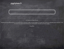 Tablet Screenshot of giggityteam.fr